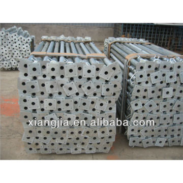 Iron steel pipe support length 2.2-3.9m for sale